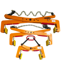 경계석집게 보강토집게 식생 보도 블럭 고정 리프트, 망간강 17인치(체인식)