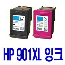 HP HP901 OFFICEJET 4500 HP4500 잉크, 대용량 컬러, 1개입