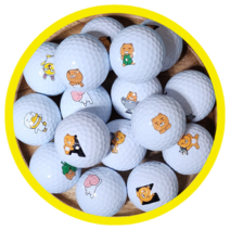 카카오프렌즈 골프공 특A+급10개-로스트볼