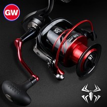 광웨이 릴 블랙 스파이더 와이어 컵 물레 바퀴 원투 어륜 로드 아륜 이소 낚시 바퀴 던지기 장대, 색깔4