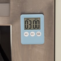 플라이토 마그넷 주방 키친타이머 블루, 단품