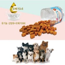 오메가 3 & 6 함유 반려견 연어고기 간식 애견간식세트, 상세페이지 참조