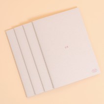 싱글룸 A5 사탕수수 무지 노트 드로잉 북 기본
