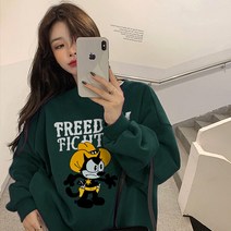 [자체제작] 프리덤 프린팅 맨투맨