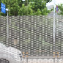 (오후 3시이전 주문건 당일출고) 현대 POV 윈도우 필름 / 비산방지 / 안전필름 / 자외선 차단 (30종), 화이트도트(POV-88005)