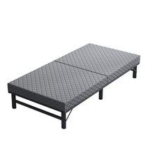 락꾸락꾸 세우는 침대 간이식 벽장침대 좁은방침대, 네이비블루 스펀지 80 x 200 x 45cm