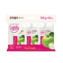 라이틀리 곤약젤리 3종 풋사과 150ml x10개, 2) 복숭아 150ml x 10개