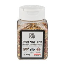딜리셔스마켓 몬트리올 스테이크시즈닝 80g