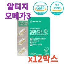 대용량 수유부 알티지오메가3 어취없는 캡슐 식물성 불포화지방 어린이 키즈 청소년 성장기 비타민D 영엉제 추천