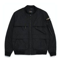 정품 내셔널지오그래픽 N221UJP920 로우머스 플라이트 블루종 항공 점퍼 CARBON BLACK