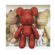 당일발송 브릭베어 23cm 보석십자수 키트 핸드메이드 베어브릭, 7.레드 23cm