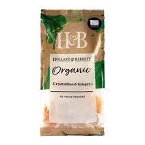 홀랜드앤바랫 크리스털라이즈드 생강 250g Holland & Barrett Crystallised Ginger, 1팩