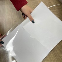 A4 세로형 투명 경질봉투 인포포켓 게시판용 안내문꽂이