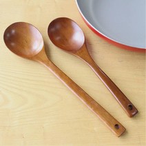 식당 조림요리 천연옻칠 우드 볶음스푼 4인주방 주방집기 이쁜요리도구 주방소품 요리도구 위생적인 업소용, 대