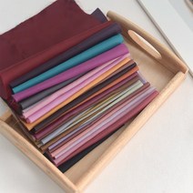 소잉홀릭 대폭-안감지) 의류용안감원단(28컬러) - 다후다 다우다원단 / 무지원단, 14 연보라