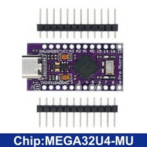 아두이노 키트 코딩 입문 교육 보드 점퍼선 Pro Micro ATMEGA32U4 arduino 용 부트 로더가있는 5V/16MHZ 모, 04 TYPE-C USB 3-15V