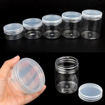 플라스틱원통 슬라임통 젓갈통 소분통 요거트통, 7cm - 200ml