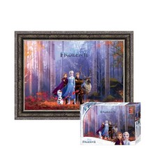 퍼즐피플 겨울왕국2 디즈니 직소퍼즐, 1000p, 겨울왕국2 새로운 여행 1000피스 액자포함(엔틱실버)