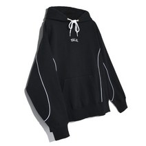 국내매장판 예일 SMALL ARCH LOGO COLOR BLOCK HOODIE BLACK YD01HD1011BK 후드집업