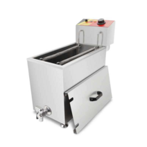푸드트럭 포차 핫도그 스틱 튀김기 26L 분식 핫바, NP3921 전기 핫도그 프라이팬 깊이30cm