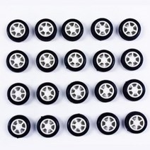 창작과학수업 동력기 소형 고무바퀴 20개 실습 기초과학 만들기