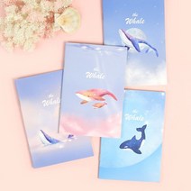 핑크풋 500 고래핸디수첩 정품 랜덤 1권