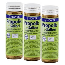 (해외)호야 캔디 프로폴리스+세이지 60개입x3팩, 단품