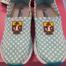 [키즈랜드] 키즈랜드] 무더운 여름 간편하게 신을 수 있는 잠뜰 투명 와펜 모티브 운동화(네이비)