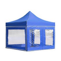DZB 캐노피 천막 4.5M 벽면만 1면 투명 지퍼 바람막이 지지대 지붕 천막 코스트코 그늘막 풀세트 야외천막, 상품선택, DZ투명지퍼4.5M 커피