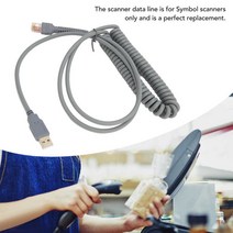 바코드 스캐너 케이블 ABS 3 미터 USB 스캔 기호 LS2208 Ls1203 Ls4208 Ds6707, 한개옵션0