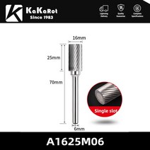 레이저 다용도 cnc 조각기 KaKarot-3mm 6mm 생크 A 텅스텐 카바이드 로터리 파일 버 드릴 비트 CNC 조각 공, 10 A1625M06 1PC