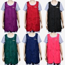 지퍼앞치마 입는앞치마 식당앞치마, FREE 네이비