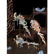 국풍대전비녀중검 3d 메탈 입체 퍼즐 비녀, 02. 비녀중검-청황