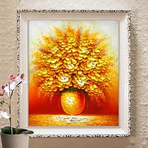 푸아이 3D 보석십자수 돈들어오는 금전수+행운십자수(30x30) 사칭업체주의 판매자 푸아이 꼭 확인후 주문 RW1692-1, 1세트, 40*50CM