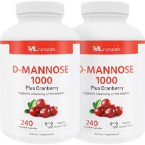 2병 마이라이프 내추럴스 D-마노스 디마노스 크랜베리 240정