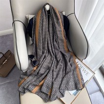 여성 면 겨울 롱 스카프 유니콘