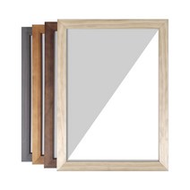 핀픽 고급 원목 액자 프레임 A4 A3 A2 A1 B4 B3 B2 8절 4절 2절 40x50 40x60 50x70cm 5x7 6x8 8x10 11x14 16x20 20x24인치, 9701브라운500, 40x50cm