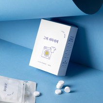라이프썸 고체 세탁세제 80정 (LFS-CS07) 드럼 통돌이 세탁기 무자극 효소세제 코인세제 지퍼백포장, 1개(80정)