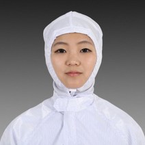 지오유니폼 방진후드(기본형) 무진복 제전복 방역복 작업복 클린복 보호복/작업복, 블루, 1개