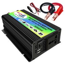 3000W DC 12V AC 110/220V 휴대용 자동차 전원 인버터 충전기 변환기 어댑터 범용 소켓 자동차 액세서리 자, 01 DC12V to AC110V