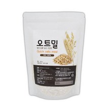 귀리 오트밀 시리얼 퀵오트밀 귀리 100% 귀리죽 아침대용 밥 요리 이유식 쿠키 식사대용, 400(g) _6
