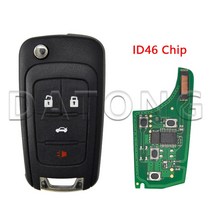 자동차키 Datong 세계 자동차 원격 키 쉐보레 크루즈 올랜도 말리부 아베오 스파크 315433 MHz ID46 칩 스, 03 3 Plus1 BT_01 315 Mhz