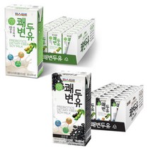 롯데푸드 파스퇴르 쾌변두유 플레인 검은콩 190ml x 24팩, 검은콩 190 24팩