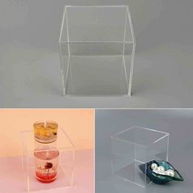 작은 정사각 피규어 장식장 레고 케이스 장난감 보관용품 전시용