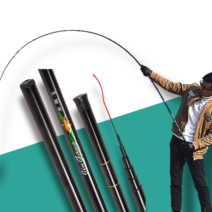 한스터프 민장대 세트 고급 카본 바다 생활낚시