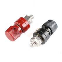 !junjjnag!9650ea 접지터미널 어스단자 바나나잭 구미 전원 8MM 6MM, 4-레드단자8mm, 본상품선택