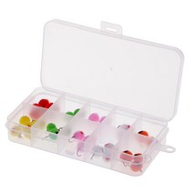 GHSHOP 36pcs 연어 알 스틸헤드/송어/연어 플라이 낚시, 1.4cm, 다색, 구리