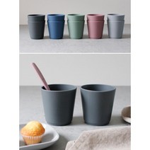 아동용 열탕소독 변형없는 말랑한 실리콘 물컵 귀여운유아식기 아기반찬, 블루