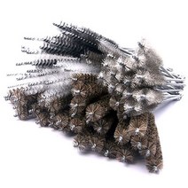 국산 연관솔 모음 택1 국내산 봉솔 병솔 파이프솔 부러쉬 부라쉬 원형 보일러솔 배관솔 청소솔 튜브 스테인레스 브러쉬 스탠딩팩 탕전 기계 약탕기 정수기 철 스덴 PP 돈모 스틸, 연관솔(PP)25mm