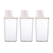 제오닉 가루 소분 세제통 1500ml + 라벨지, 9세트